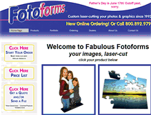 Tablet Screenshot of fotoforms.com